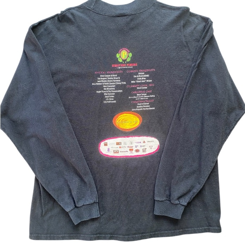 2004’ Vintage (Alice Cooper) Christmas Pudding Shirt